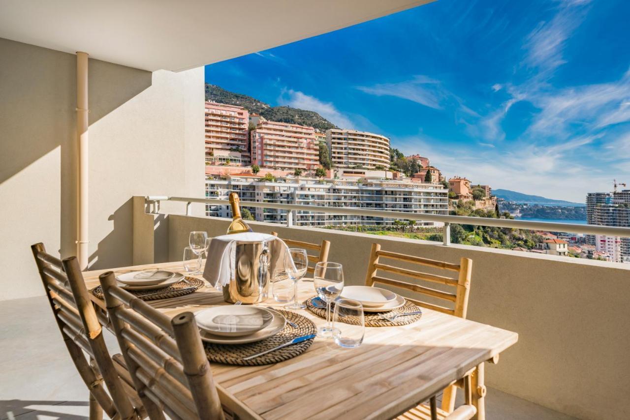 Terrasse Vue Mer, 5Mn Monaco, Parking - An Beausoleil Bagian luar foto